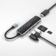 HUB USB-C Hoco HB24 HDMI+USB3.0+USB2.0+SD+TF+PD