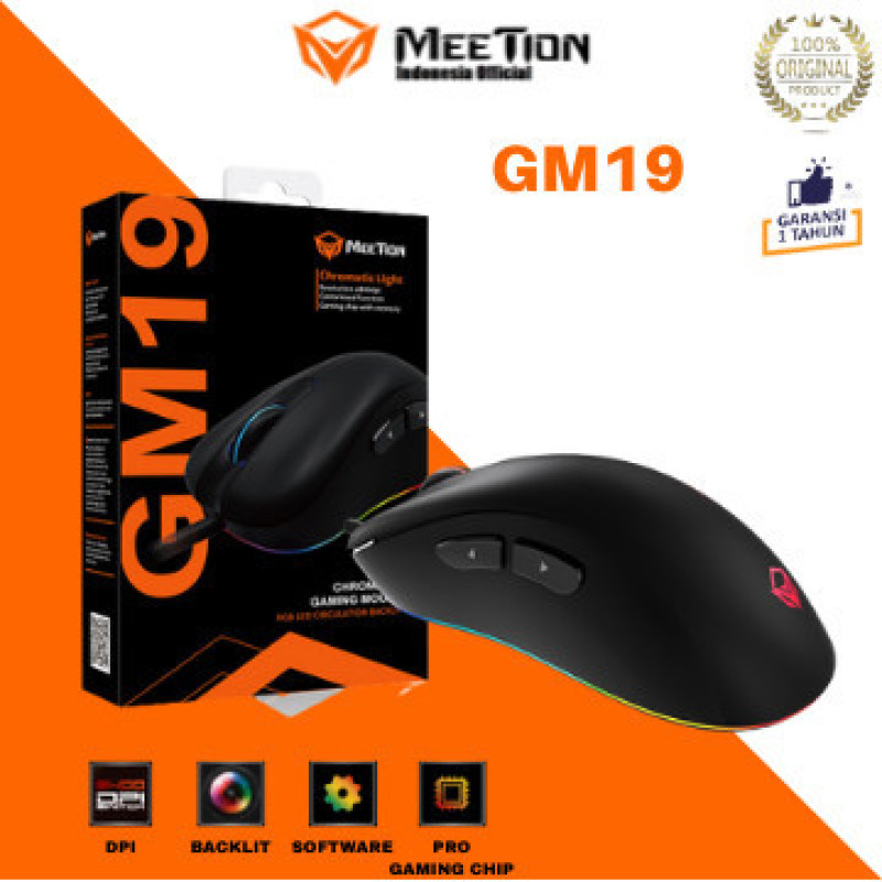 Мышь проводная Meetion MT-GM19