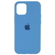 Чехол Silicone Case iPhone 13 Pro Max Синий (Cornflower)