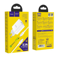 Зарядное устройство Hoco C80A Rapido Type C-Type C PD+QC3.0