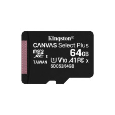 Карта памяти Micro SD Kingston 64 Gb Class 10 Canvas Select+
