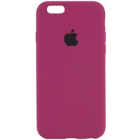 Чохол Silicone Case iPhone 6/6s Бордовий (Maroon)