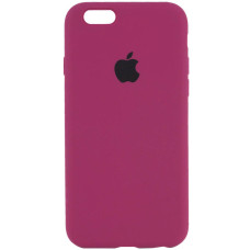 Чехол Silicone Case iPhone 6/6s Бордовый (Maroon)