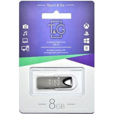 USB Flash T&G TG117 8Gb 2.0 Метал серая