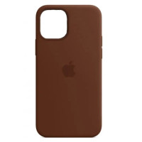 Чехол Silicone Case iPhone 12/Pro 6.1'' Коричневый (Brown)