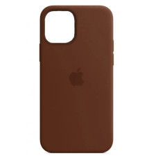 Чехол Silicone Case iPhone 12/Pro 6.1'' Коричневый (Brown)