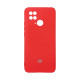 Чехол Silicone Case Xiaomi Redmi 10C / Poco C40 Красный