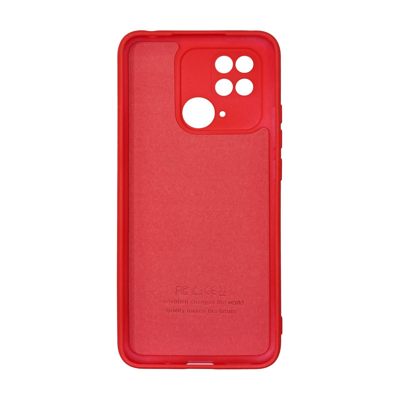 Чехол Silicone Case Xiaomi Redmi 10C / Poco C40 Красный