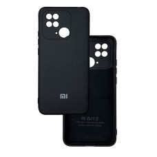 Чехол Silicone Case Xiaomi Redmi 10C / Poco C40 Черный
