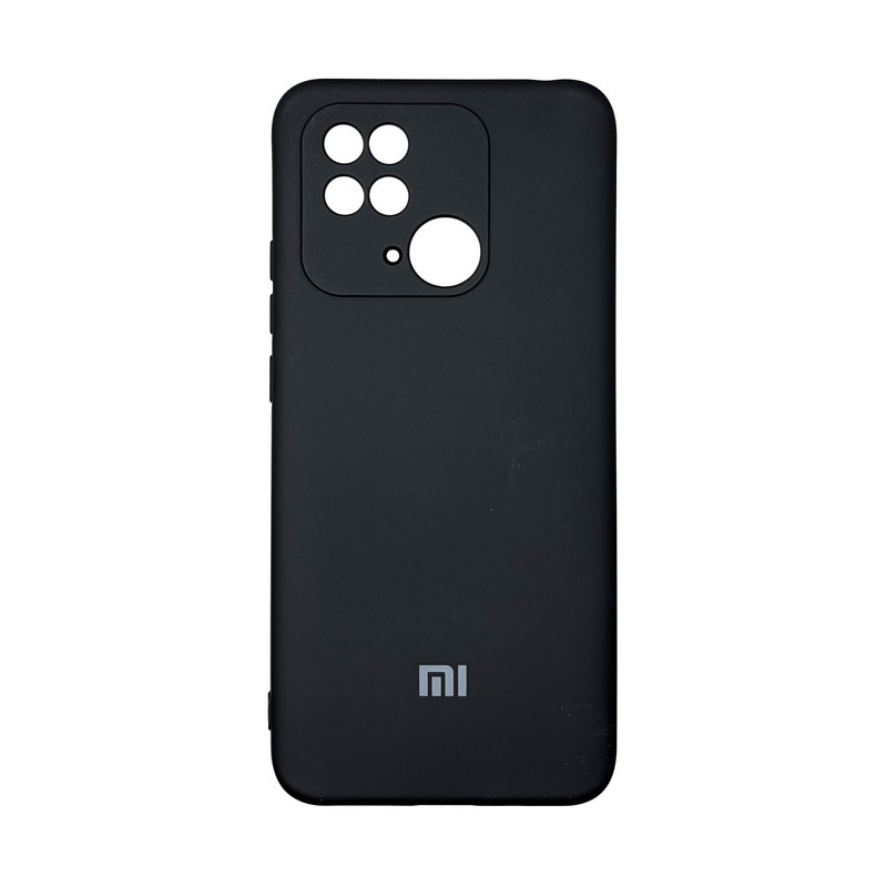 Чохол Silicone Case Xiaomi Redmi 10C / Poco C40 Чорний