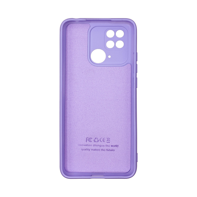 Чехол Silicone Case Xiaomi Redmi 10C / Poco C40 Сиреневый