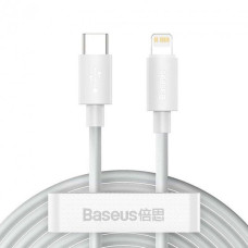 Кабель USB-C to Lightning Baseus Superior PD 20W 1.5m white