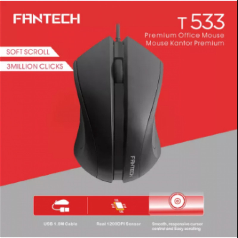 Мышь проводная Fantech T533