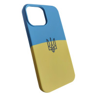 Чехол накладка Silicone Case iPhone 13 Pro Max Ukraine