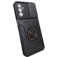 Чехол противоударный Camshield Flash Ring Samsung M53 5G/M13 4G Черный