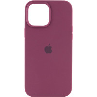 Чохол Silicone Case iPhone 13 / 14 Бордовий (Plum)
