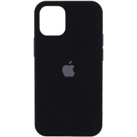 Чехол Silicone Case iPhone 14 Plus / 15 Plus Черный (Black)