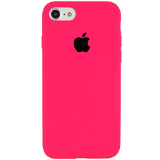 Чехол Silicone Case iPhone 7/8 Фуксия