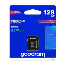 Картка памяти Goodram 128 Gb Class 10 UHS-I +adapter