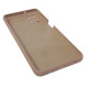 Чехол накладка Silicone Cover Soft Touch ЗК Samsung A12 Пудра