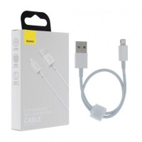 Кабель USB-Lightning Baseus Superior 2.4A 0.25m білий