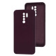Чохол накладка Silicone Cover Soft Touch ЗК Xiaomi Redmi 9 Бордовий