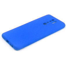 Чохол накладка Silicone Cover Soft Touch ЗК Xiaomi Redmi 9 Синій