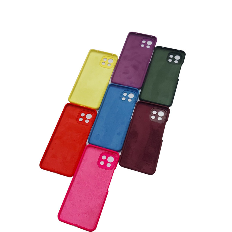 Чехол накладка Silicone Cover Soft Touch ЗК Xiaomi Mi 11 lite красный