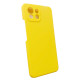 Чехол накладка Silicone Cover Soft Touch ЗК Xiaomi Mi 11 lite желтый