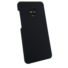Чехол накладка Silicone Cover Soft Touch ЗК Xiaomi Redmi Note 9s/Pro/Max Черный