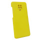 Чехол накладка Silicone Cover Soft Touch ЗК Xiaomi Redmi Note 9s/Pro/Max Желтый