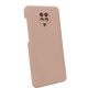 Чехол накладка Silicone Cover Soft Touch ЗК Xiaomi Redmi Note 9s/Pro/Max Пудра