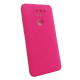 Чехол накладка Silicone Cover Soft Touch ЗК Xiaomi Redmi Note 9 Фуксия