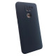 Чехол накладка Silicone Cover Soft Touch ЗК Xiaomi Redmi Note 9 Темно-синий