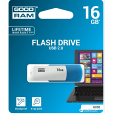 USB Flash GoodRam UCO2 16Gb 2.0 синьо-біла