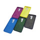 Чехол накладка Silicone Cover Soft Touch ОК Xiaomi Redmi Note 8 Pro Желтый