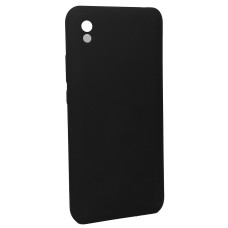 Чохол накладка Silicone Cover Soft Touch ЗК Xiaomi Redmi 9A / 9AT Чорний