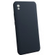 Чехол накладка Silicone Cover Soft Touch ЗК Xiaomi Redmi 9A / 9AT Темно-синий