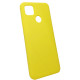 Чехол накладка Silicone Cover Soft Touch ОК Xiaomi Redmi 9С/10A Желтый