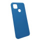 Чехол накладка Silicone Cover Soft Touch ОК Xiaomi Redmi 9С/10A Синий