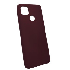 Чехол накладка Silicone Cover Soft Touch ОК Xiaomi Redmi 9С/10A Бордовый