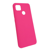 Чехол накладка Silicone Cover Soft Touch ОК Xiaomi Redmi 9С/10A Фуксия
