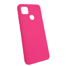 Чохол накладка Silicone Cover Soft Touch ВК Xiaomi Redmi 9С/10A Фуксія