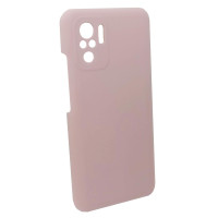 Чохол накладка Silicone Cover Soft Touch ЗК Xiaomi Redmi Note 10 (4G) / 10S / Poco M5s Пудра