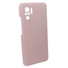 Чохол накладка Silicone Cover Soft Touch ЗК Xiaomi Redmi Note 10 (4G) / 10S / Poco M5s Пудра