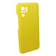 Чохол накладка Silicone Cover Soft Touch ЗК Xiaomi Redmi Note 10 (4G) / 10S / Poco M5s Жовтий