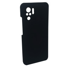 Чохол накладка Silicone Cover Soft Touch ЗК Xiaomi Redmi Note 10 (4G) / 10S / Poco M5s Чорний