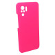 Чохол накладка Silicone Cover Soft Touch ЗК Xiaomi Redmi Note 10 (4G) / 10S / Poco M5s Фуксія
