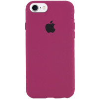 Чохол Silicone Case iPhone 7/8 Бордовий (Maroon)