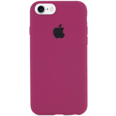 Чехол Silicone Case iPhone 7/8 Бордовый (Maroon)